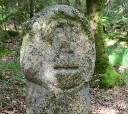 Statue Babouin Trédion 56