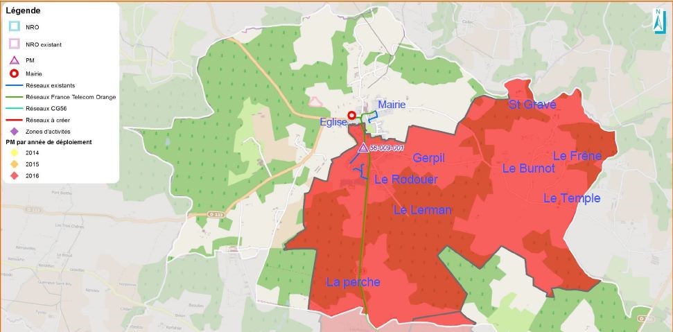 Réseau très haut débit de Trédion